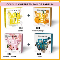 SOLINOTES - COLIS 12 COFFRETS SOLINOTES DUO EAU DE PARFUM